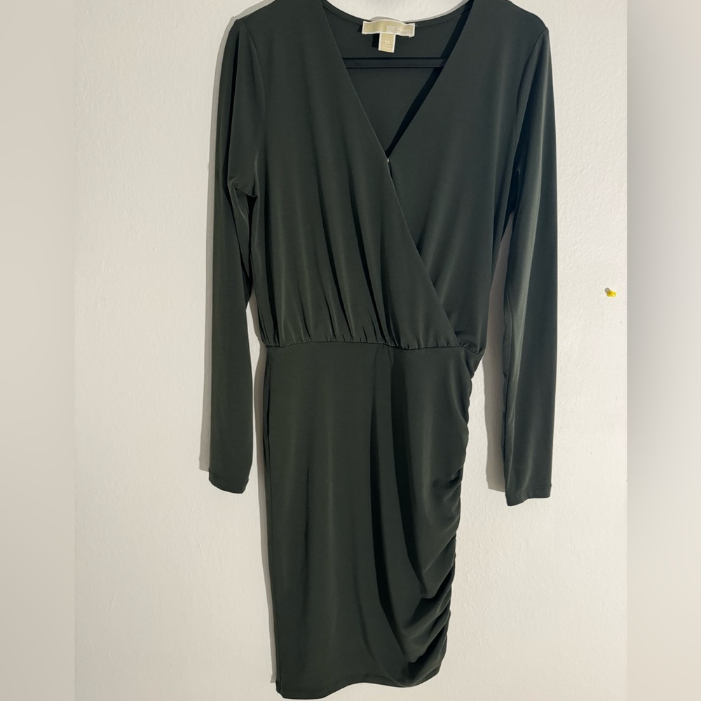 Michael Kors green stretchy dress size XS